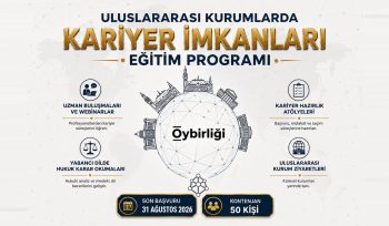 ULUSLARARASI KURULUŞLARDA KARİYER İMKANLARI EĞİTİM PROGRAMI